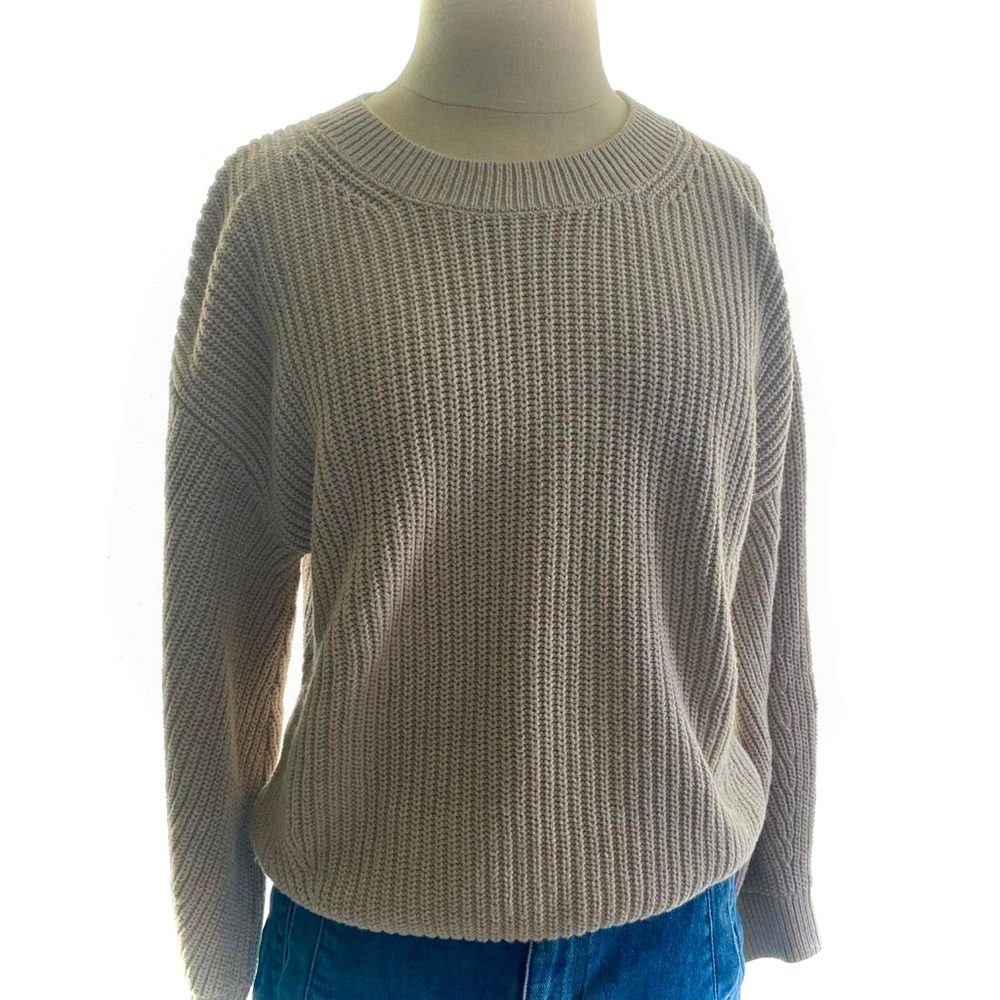 GAP Classic Rib Knit Pullover Sweater